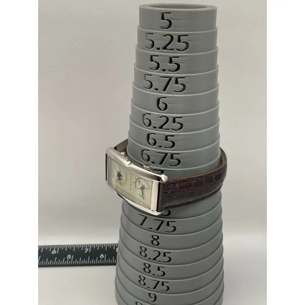 Dual Time PIMSLEUR Men's Watch 25mm - New Batteries - Adjustable Band - Picture 11 of 11